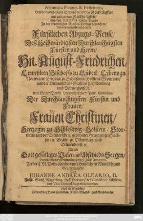 Axiomata Pietatis & Felicitatis