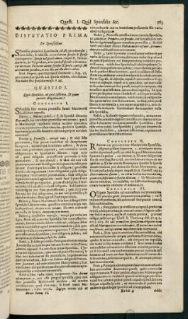 563-592, Disputatio Prima. - Disputatio Quinta.