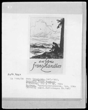 Exlibris Franz Handlos