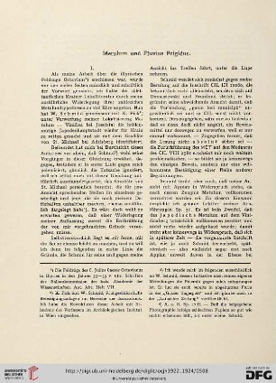 21/22.1922/24: Metulum und Fluvius Frigidus