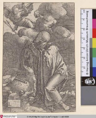 [David im Gebet; David Praying; 2. Sam. 24, 18]