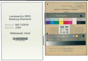 Entnazifizierung Horst Mittelstaedt , geb. 16.09.1922 ()
