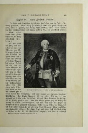 Kapitel IV. König Friedrich Wilhelm I.