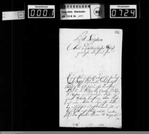 . 1734: o. D. 1734