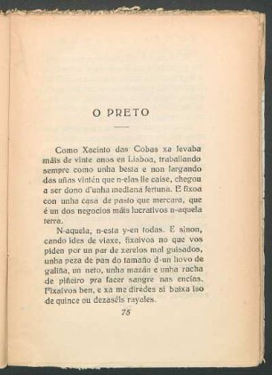 O preto