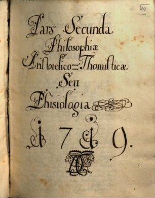 In Aristotelis libros Physicorum, de coelo, de ortu, de anima, de meteoris, de metaphysica - BSB Clm 27873