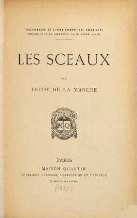 Les sceaux