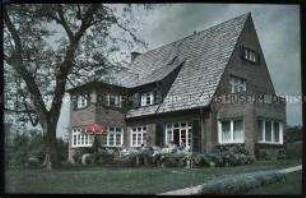 Erholung auf der Terrasse eines Hauses in Auerbach an der Bergstraße
