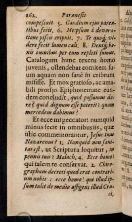 262-270, Et ecce mi peccator! numquid minus fecit ...