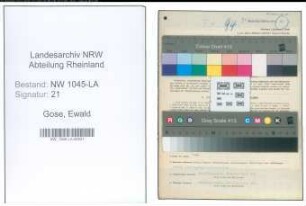Entnazifizierung Ewald Gose , geb. 08.08.1916 (Angestellter)