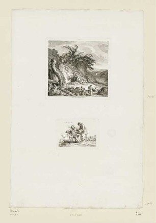 Einsiedler, aus: "Varietés de gravures"
