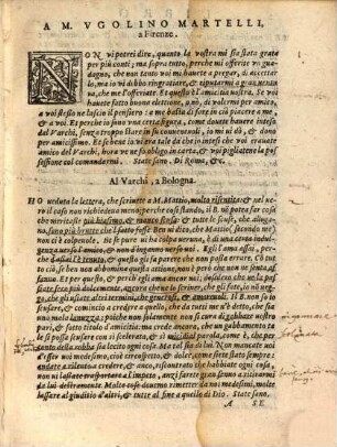 Lettere familiari