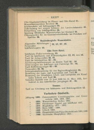Verkehrs-Statistik.
