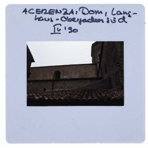 Acerenza, Kathedrale : Südlicher Obergaden