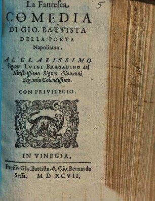 La Fantesca : Comedia