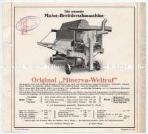 Die neueste Motor-Breitdreschmaschine