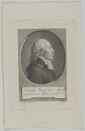 Bildnis des Heinrich Simon van Alpen