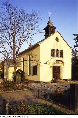 Dresden-Friedrichstadt, Friedrichstraße 54. Alter (Innerer) Katholischer Friedhof. Kapelle (1842, Umbau 1914-1917)
