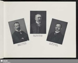 Johannes G. Reinecker, Julius Richard Reinecker, Paul Alfred Reinecker
