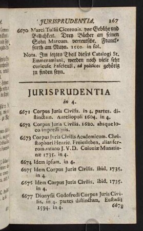 267-336, Jurisprudentia in 4.
