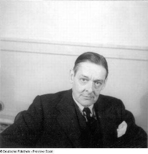 Eliot, Thomas Stearns (1888-1965; Schriftsteller, Dichter)