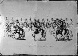 Darstellung des Anspachischen Dragoner-Regiments