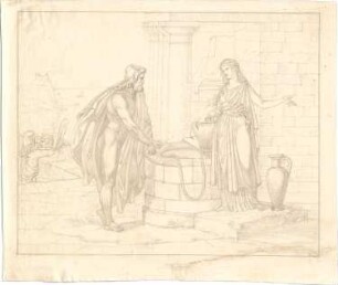 Klenze, Leo von; München; Residenz, Festsaalbau - Säle der Odyssee - Wandgemälde (Ansicht)