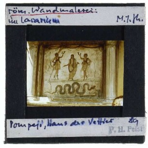 Pompei, Haus der Vettier : Lararium