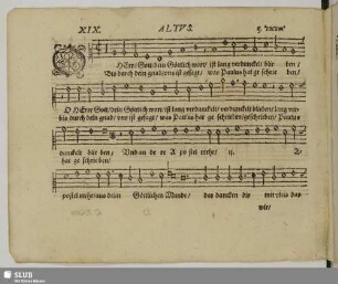XIX. O Herre Gott dein Göttlich Wort