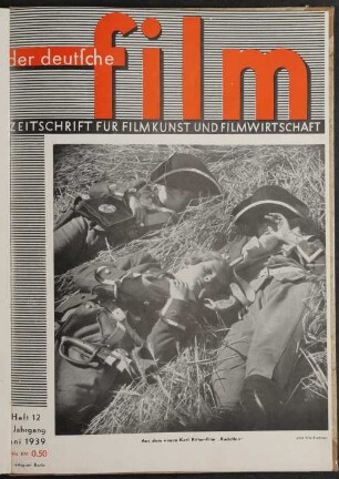 Der Deutsche Film - 1939-Jun: Der Deutsche Film - 1939-Jun