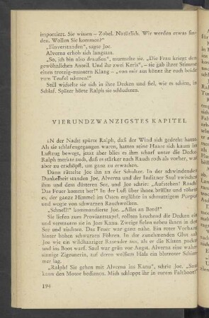Vierundzwanzigstes Kapitel