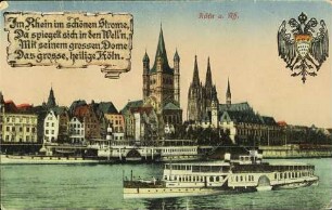 Am Rhein im schönen Strome, [...] - Köln a. Rh.