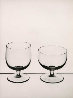 Cocktailgläser "743" und "744" der Kristallglasmanufaktur Theresienthal