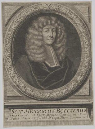 Bildnis des Joh. Henricus Boeckerus