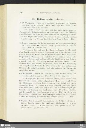 38. Elektrodynamik. Induction