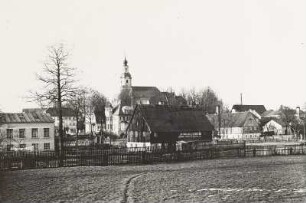 Großröhrsdorf, Ansicht der Stadt von Süden