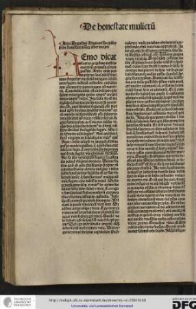 Divi Augustini Hipponensis episcopi de honestate mulierum liber incipit.