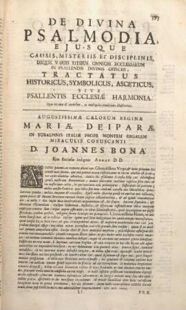[VII.] De Divina Psalmodia.