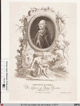 Bildnis Pasquale Paoli