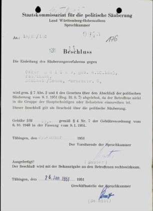 Müller, Oskar