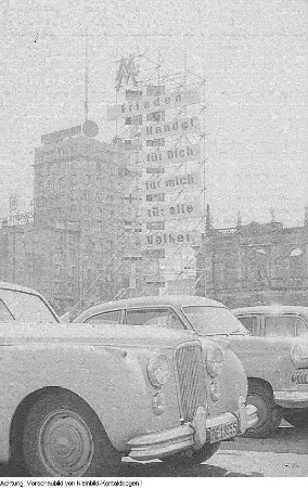 Leipzig. Leipziger Messe, September 1957