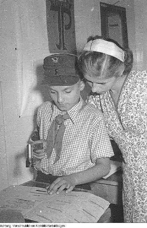 Dresden, Pionierpostamt, August 1951
