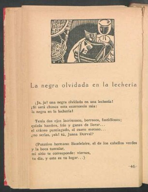 La negra olvidada en la lechería