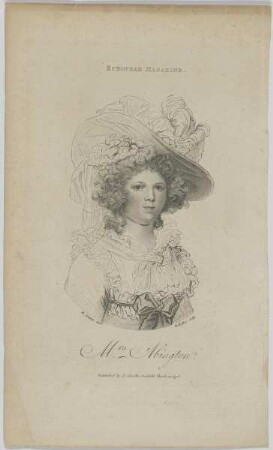 Bildnis der Frances Barton Abington (1737-1815)