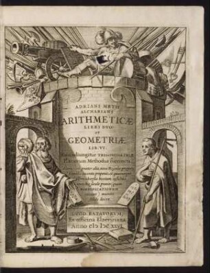 Adriani Metii arithmeticae libri duo et geometriae libri VI