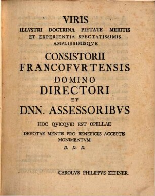 Iuris eccl. diss. de poenis ecclesiasticis caute mitigandis