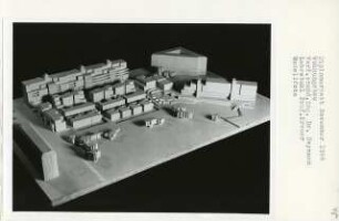 Wohnungsbau, Berlin-Charlottenburg (Diplomarbeit bei Willy Kreuer): Modellfoto