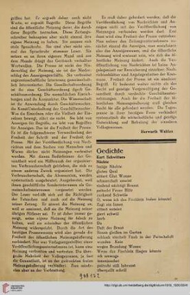 Gedichte