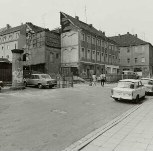Kornmarkt. Südseite mit Baulücke