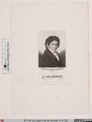 Bildnis Ludwig (eig. Daniel Louis) Devrient